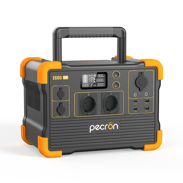 E600LFP 230V Portable Power Station 1200W 614Wh LiFePo4 EU Version