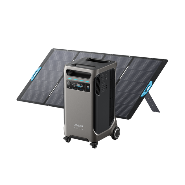 SOLIX F3800 Power Station + 400W Solar Panel