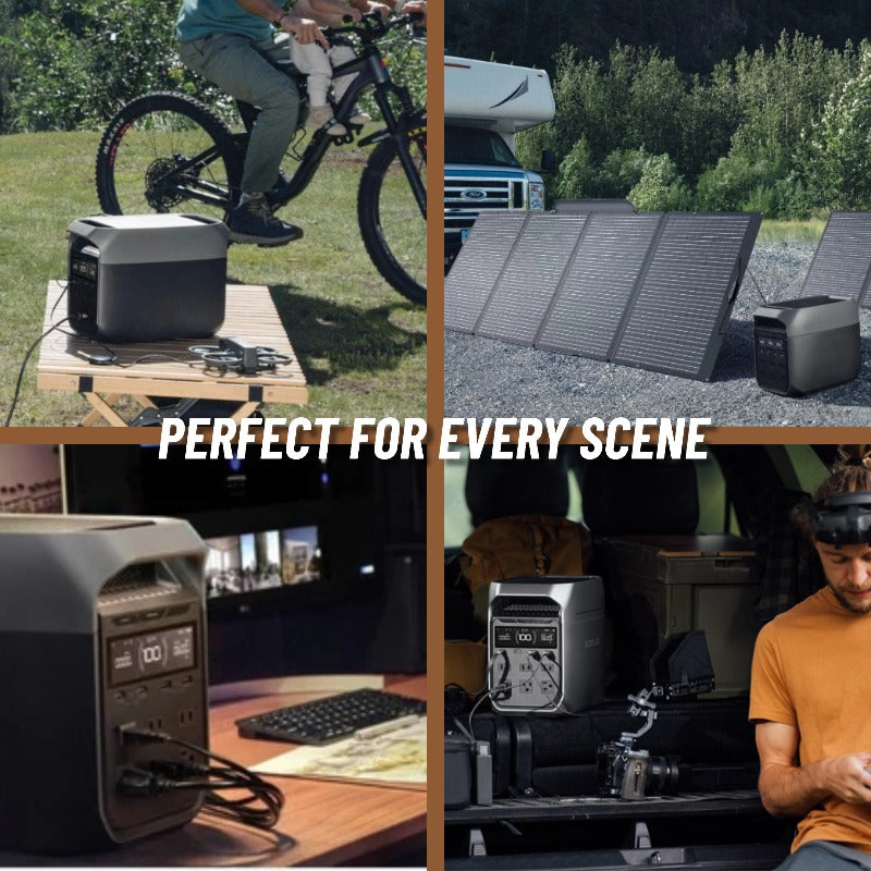 Powers 13 Devices at Once, Perfect for Home Backup and Emergencies