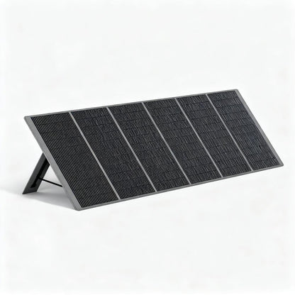 400W Solar Panel with 23% Efficiency, IP65 Waterproof & 3-Year Warranty, Foldable & Portable