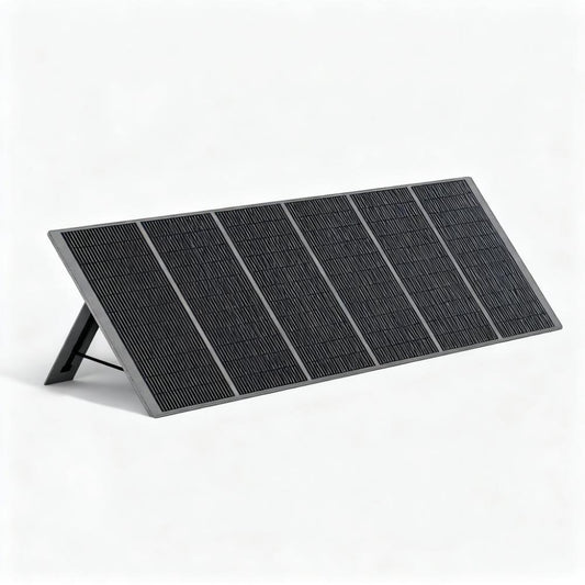 400W Solar Panel with 23% Efficiency, IP65 Waterproof & 3-Year Warranty, Foldable & Portable