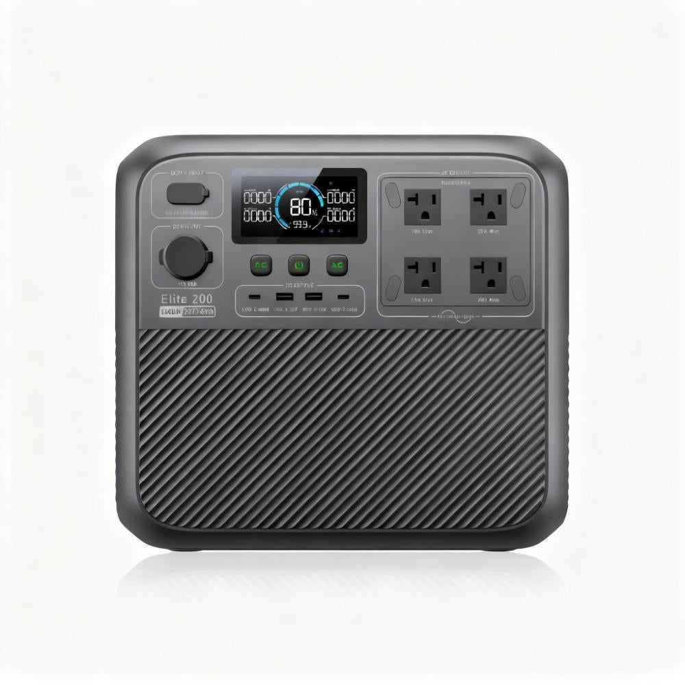 2,073.6Wh Power Station with 2,600W Output, 9-Device Charging