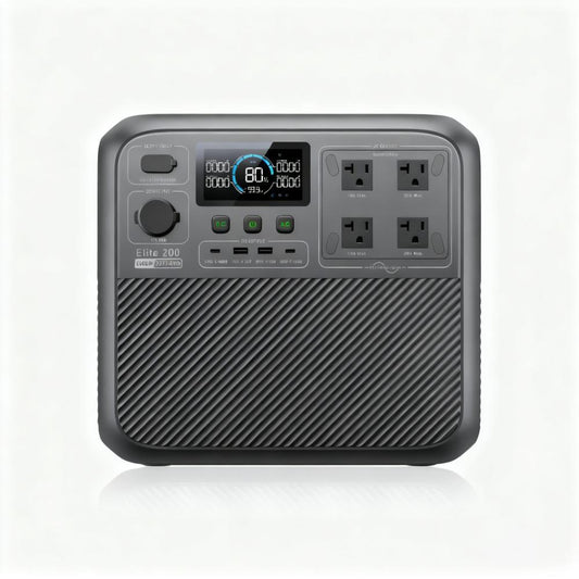 2,073.6Wh Power Station with 2,600W Output, 9-Device Charging