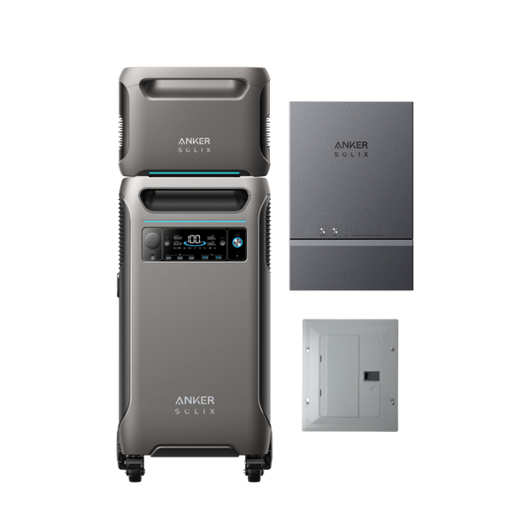Solix F3800 + Expansion Battery + Home Power Panel + Subpanel  + FREE Protective Cover
