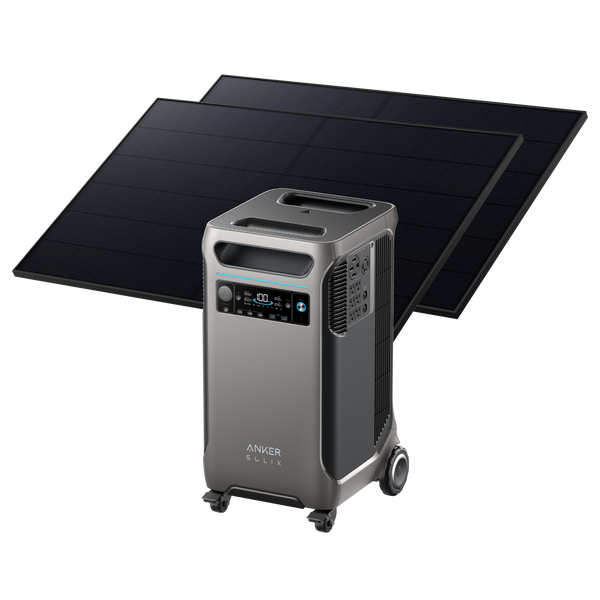 Solix F3800 + 410W Rigid Solar Panels  + FREE Protective Cover