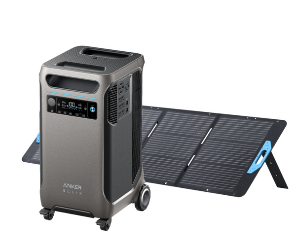 SOLIX F3800 Portable Power Station + 200W Anker Solar Panel