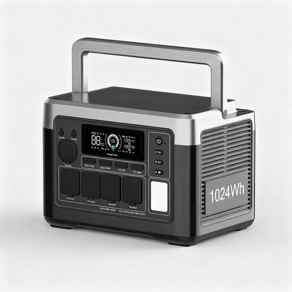 1800W Power Station with 1200W Fast Charge & Solar Input, LiFePO4 & App Control