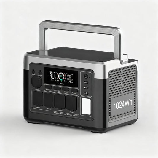 1800W Power Station with 1200W Fast Charge & Solar Input, LiFePO4 & App Control