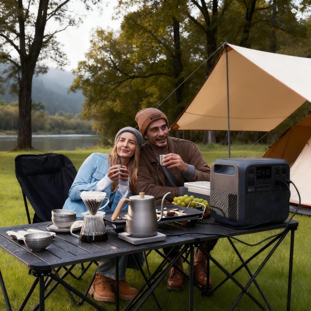 2,073.6Wh Power Station with 2,600W Output, 9-Device Charging